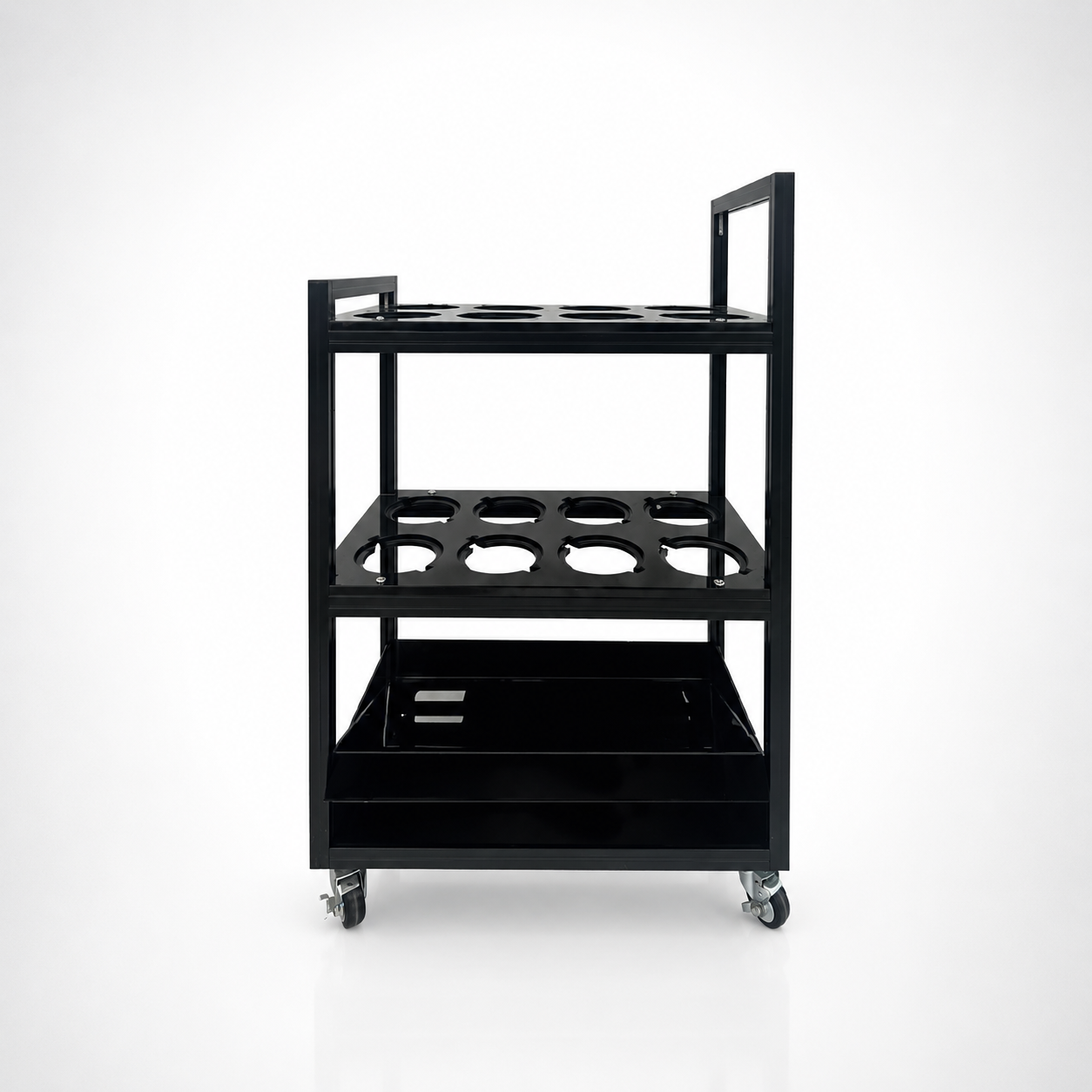용출기 전용 베셀 거치대 (Dissolution Vessel Cart)
